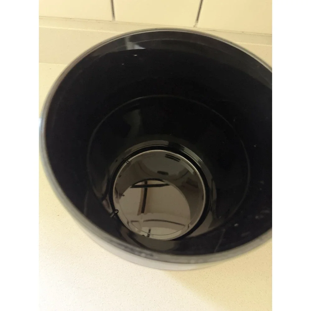 MCM West Bend Thermo Serv Insulated Ice Bucket Gold and Black With Carry Handle
